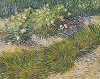 Garden corner with butterflies, Van Gogh - 1887