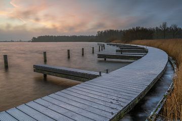 Warmond - Jetty at Het Joppe by Frank Smit Fotografie