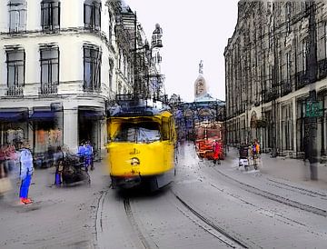 Historische Straßenbahn Den Haag (PC-Wagen) von Fons Bitter
