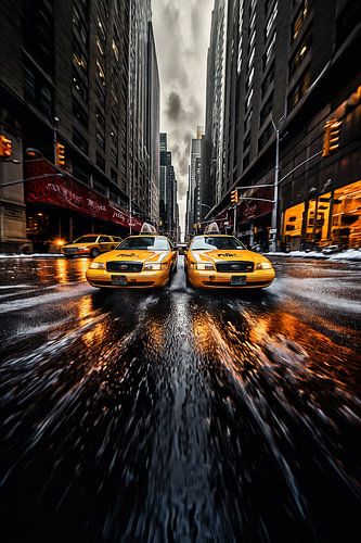 Taxi in the big city