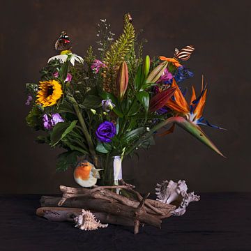 Ungeziefer mit Blumen von Anouschka Hendriks