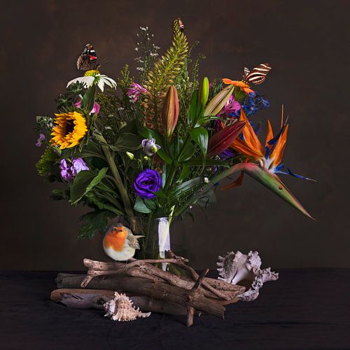 Beast mess with flowers by Anouschka Hendriks