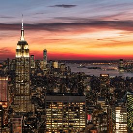 New Yorkse stadslichten van Achim Thomae Photography