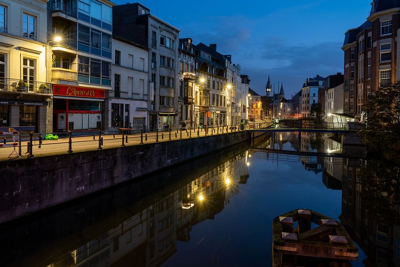 Ann de Leie in Gent van Marcel Derweduwen
