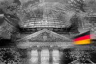 Deutscher Reichstag in Berlin von berbaden photography Miniaturansicht