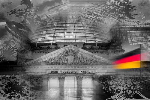 Duitse Reichstag in Berlijn