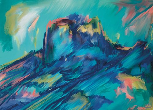 MA MÉMOIRE DE LA MONTAGNE - EN BLEU