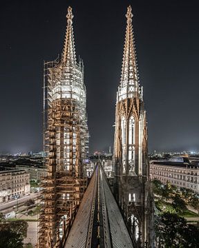 Kerk in de nacht van eye.cer