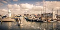 De haven van Harlingen