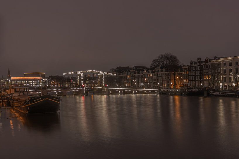 Magere Brug Amsterdam Ophaalbrug van Klaas Doting