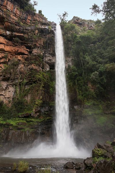 waterval in sabie zuid afrika by ChrisWillemsen