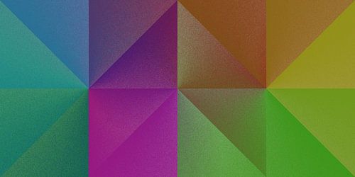 Carré double couleur