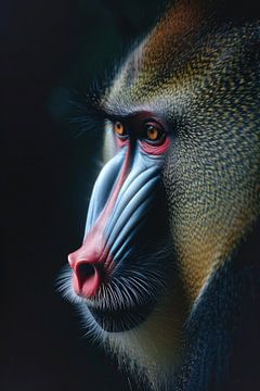 Mandril van Poster Art Shop