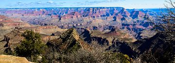 Panorama Grand Canyon vu de la rive sud