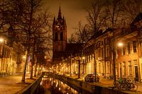 De oude kerk in Delft