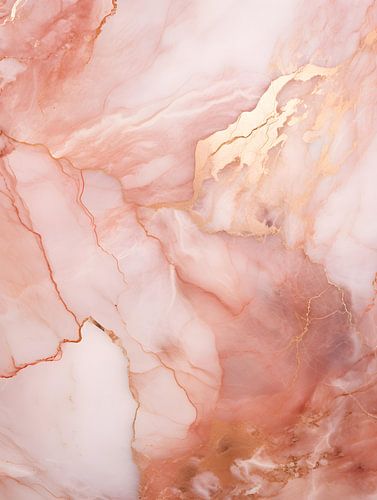 Roségoldener Marmor V3 von drdigitaldesign