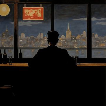 Stedelijke eenzaamheid van Jan Keteleer (JanKé): Een reis voorbij het canvas