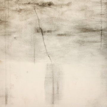Wabi-sabi abstract en minimalistisch van Carla Van Iersel