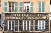 Traditionele Franse façade met tekst par Dennis van de Water Aperçu