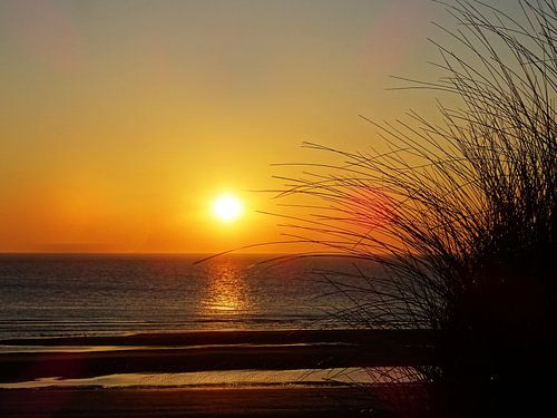 Zonsondergang op Ameland