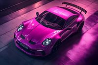 Rosa Porsche 911 GT3