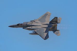 Vorbeiflug an der Bayou Miliz McDonnell Douglas F-15C Eagle.