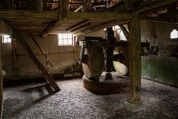 Watermolen De Mast bij Vasse (Tubbergen) van Ron Poot