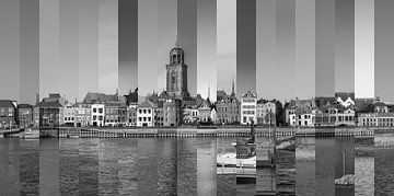 Deventer Skyline Vereinigtes Schwarz-Weiß 2020 von Deventer Skyline United 2020