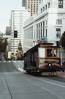 Kabeltram rijd door San Francisco | Reisfotografie | Californië, U.S.A.