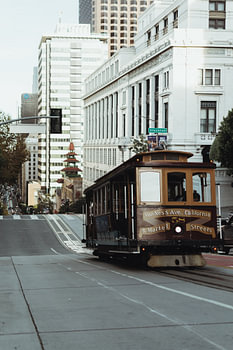 Cable cars in San Francisco | Travel Photography Fine Art Photo Print | California, U.S.A.