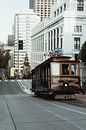 Cable cars in San Francisco | Travel Photography Fine Art Photo Print | California, U.S.A. by Sanne Dost thumbnail