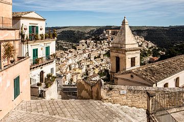 uitzicht over het oude deel van Ragusa