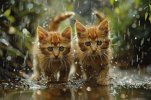 katten in en rondom huis