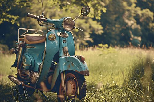 Scooter minimaliste à Lawnfield