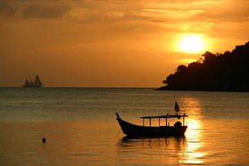 Sonnenuntergang auf Langkawi von Antwan Janssen