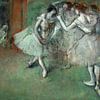 Edgar Degas. A Group of Dancers van 1000 Schilderijen