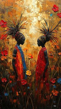 African art - african art by Gelissen Artworks