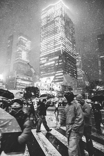 De Neonverlichte Nachten van Tokyo: Een Lichtspektakel