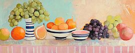 Früchtetisch von Blickfänger Gemälde
