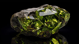 Uranium mineraal steen panorama van TheXclusive Art