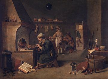 Der Alchimist, David Teniers II von Atelier Liesjes