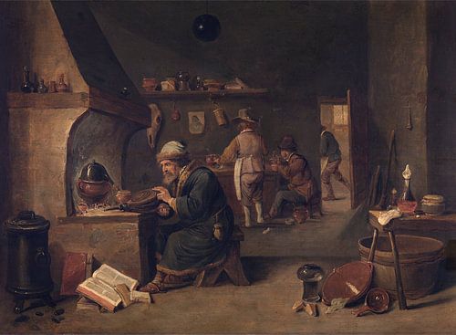 L'alchimiste, David Teniers II