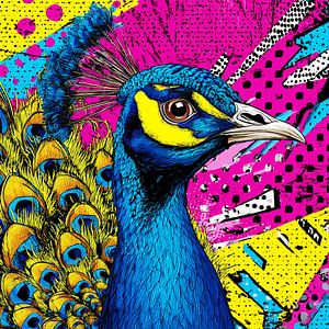 Pop Art paon n° 2