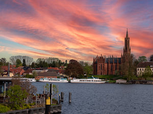 Klosterkirche in Malchow Mecklenburgische Seenplatte, Deutschland