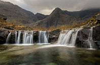 Feenpools, Isle of Skye Schottland von Jos Pannekoek Miniaturansicht