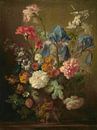 Vase de fleurs, disciple de Jan van Huysum par Des maîtres magistraux Aperçu