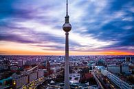 Fernsehturm Berlijn van Leon Weggelaar thumbnail