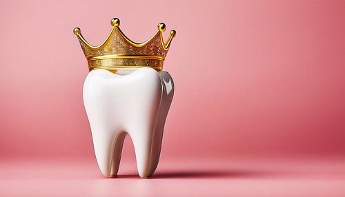 Tand met kroon