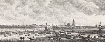 View of The Hague, Julius Jacobus van de Sande Bakhuyzen