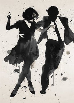 Dansend paar van Andreas Magnusson